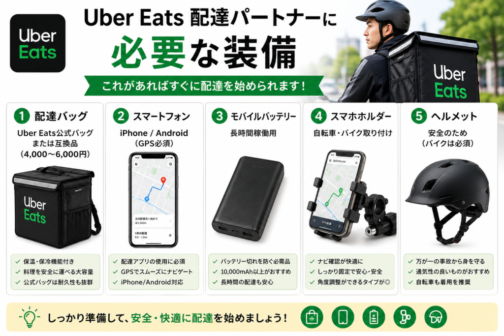 必要な装備